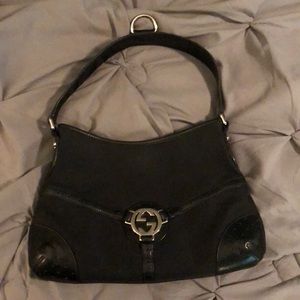 Gucci handbag ~ black EUC